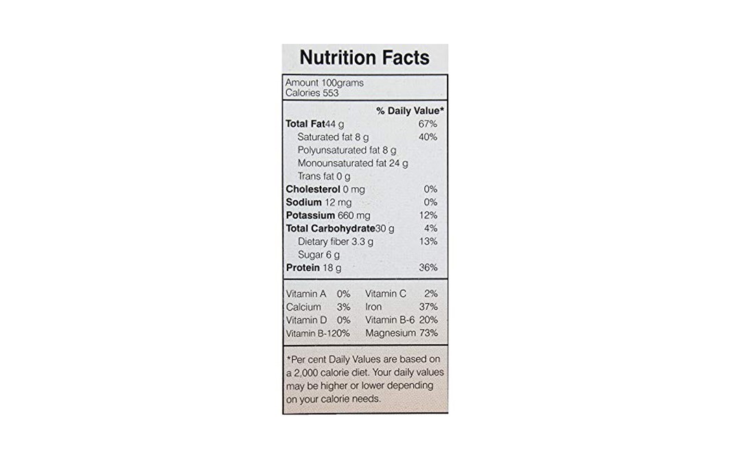 D'nature Fresh Cashewnuts    Box  250 grams